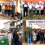 NPCC stages statewide protest against FIR against Rahul Gandhi