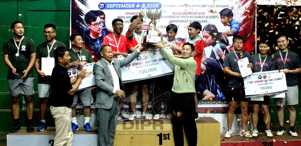 NPWD (EnC) win 1st Inter-Department Table Tennis Tournament