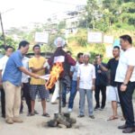 Nagaland Congress DCCs Stage Protests Against CEC in Seven Districts
