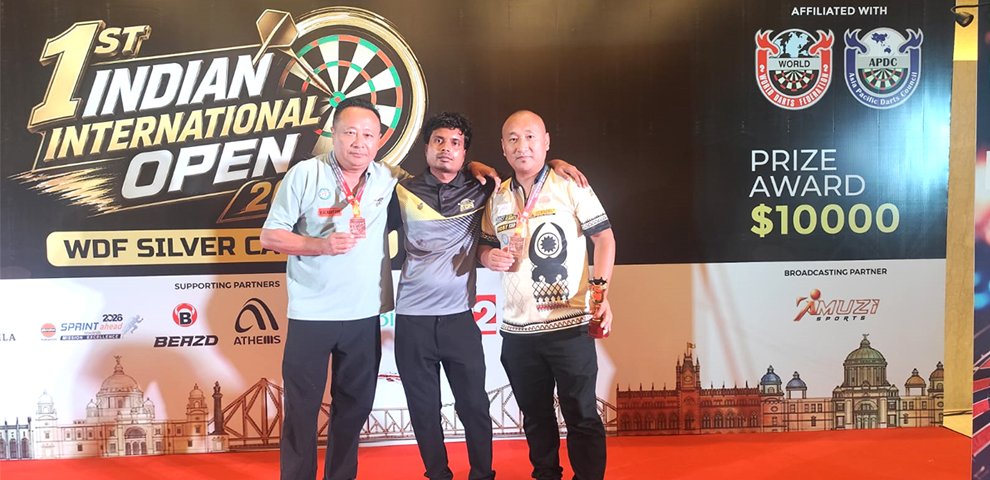 Nagaland players secure podium finishes at WDF Indian International Open