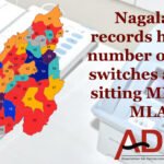 Nagaland records highest number of party switches among sitting MPs and MLAs: ADR Nagaland records highest number of party switches among sitting MPs and MLAs: ADR