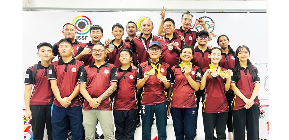 Nagaland shooting team wins 12 medals at North East Zone Championship