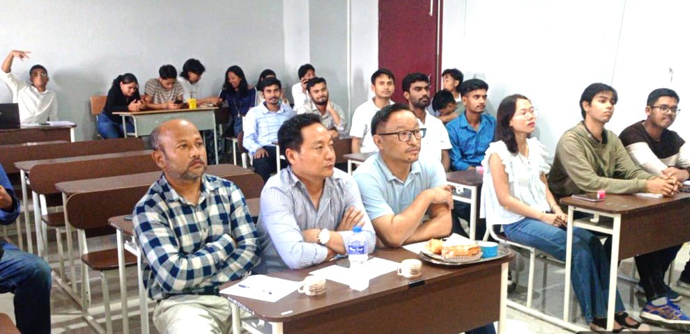 Smart India Hackathon idea presentation held at Nagaland University