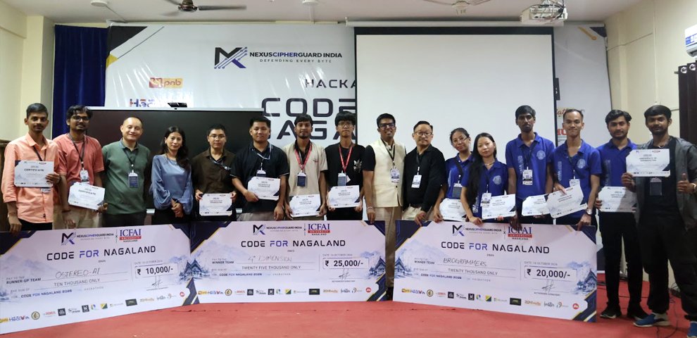 113 students compete in 26-hour Code For Nagaland hackathon