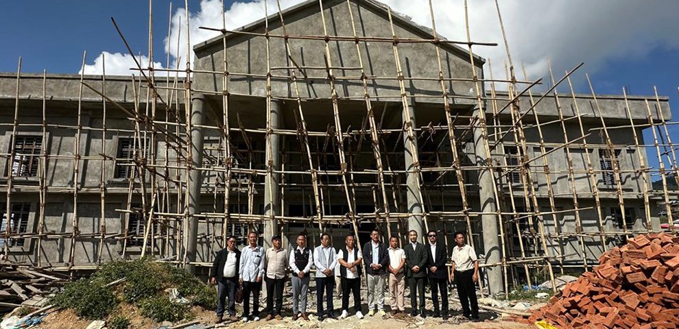 CAWD advisor Khamo inspects CAWD projects in four districts