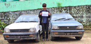 CCTV, delivery package help Mokokchung Police trace vehicle theft accused