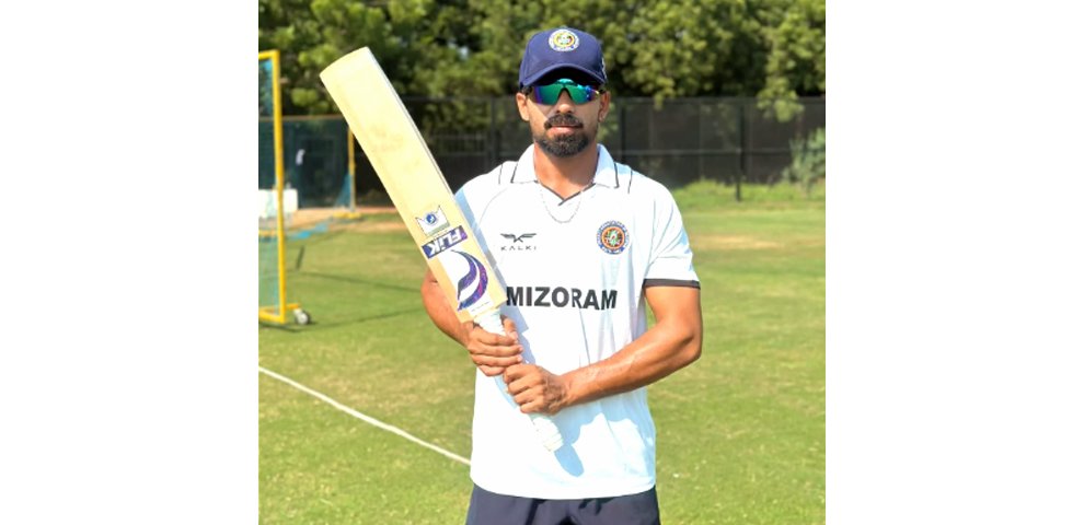 Nagaland on receiving end as Chinmay Sutar scores historic 400 not out for Mizoram
