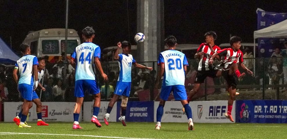 Dr T Ao Trophy 2026 Sentisang strikes early, Imtikumzuk stars as Tuensang book final berth