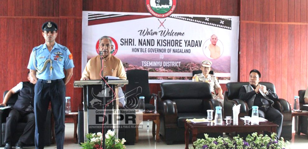 Governor calls for field monitoring, better basic services in Tseminyu
