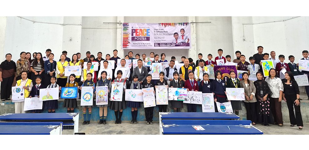 International Peace Poster Contest concludes in Kohima
