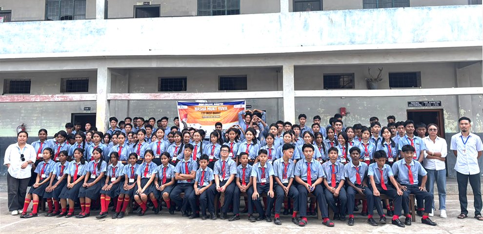 MGM College NSS unit holds
anti-drug awareness programme at St Edmund’s School