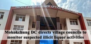 Mokokchung DC directs village councils to monitor suspected illicit liquor activities
