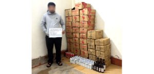Mokokchung Police seize IMFL in Dilong Ward raid, one arrested
