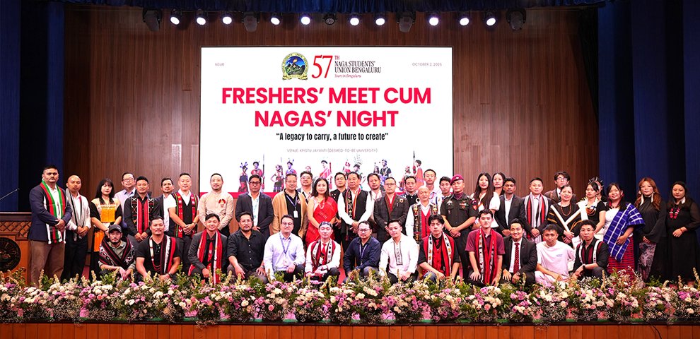 NSUB hosts 57th Freshers’ Meet cum Nagas’ Night in Bengaluru