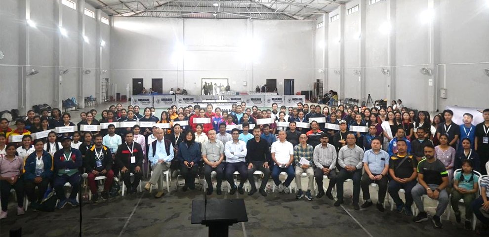 Nagaland University inaugurates East Zone women’s table tennis tournament