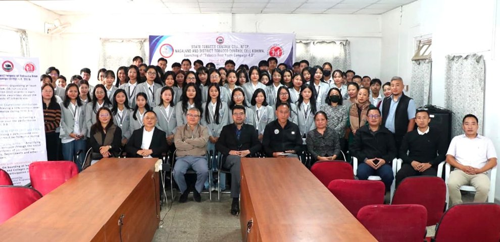 Nagaland launches 60-day Tobacco-Free Youth Campaign