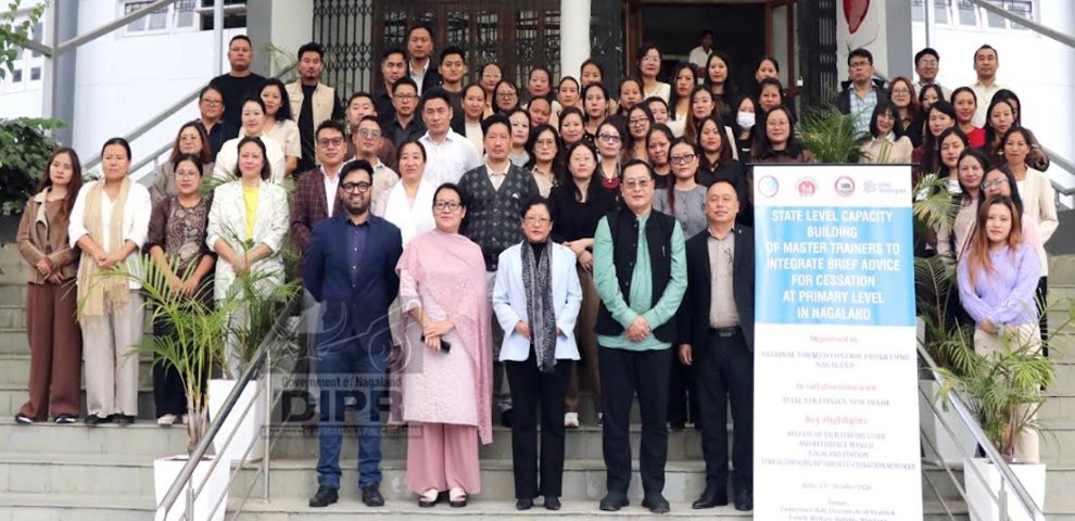 Nagaland to train health workers to help patients quit tobacco