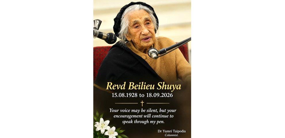 Revd Beilieü Shüya The Pioneer of Christian Revival Church in Arunachal Pradesh