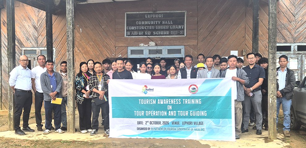 Tourism department promotes community-based tourism at Lephori